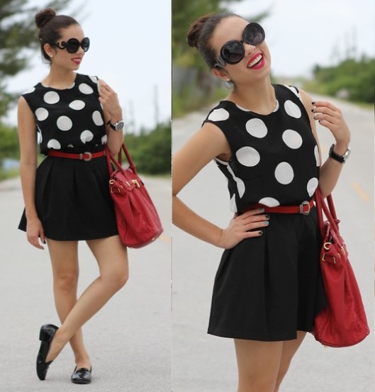 polka dots fashion element